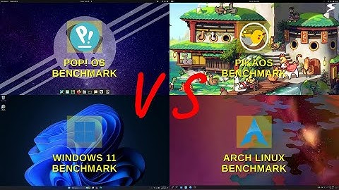 Windows 11 vs Arch Linux vs Pikaos vs Popos | Gaming FPS Benchmark Test