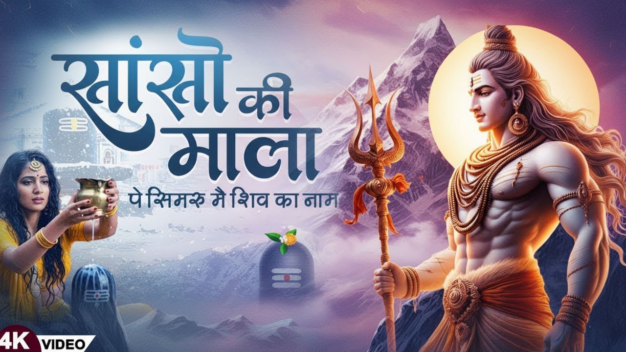 सांसो की माला पे सिमरु मैं शिव का नाम - Sejal Keshari - Sanso Ki Mala - Shiv Bhajan - Bhakti Song