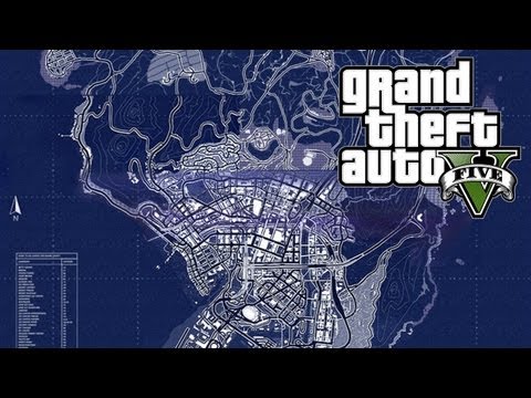 GTA 5 - Map Size, Scale and Perspective (GTA V)