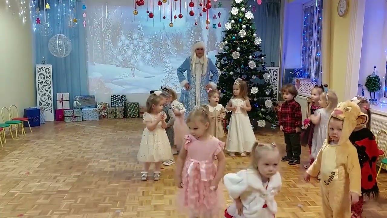 сад новый год 2026 гр Чебурашка