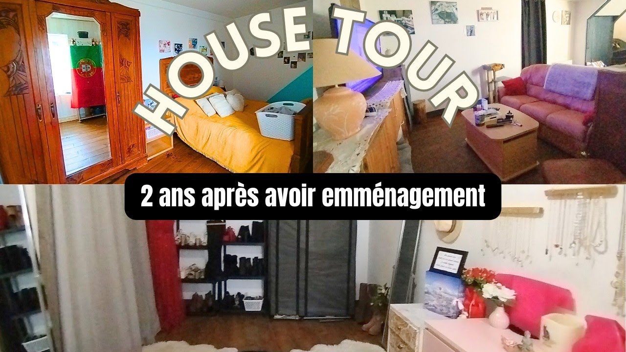 HOUSE TOUR: 2 ans après avoir emménagé #house #dog #chicken #garden #vintage 