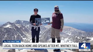 SoCal teen returns home after surviving fall on Mt. Whitney