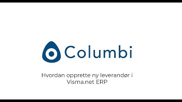 Opprette ny leverandør i Visma.net ERP