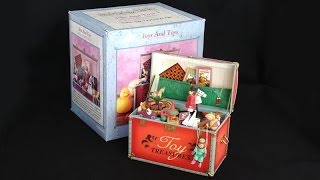 RARE Enesco Multi-Action Musical NIB Joys and Toys TOY STORY song Toy Treasures - unboxing