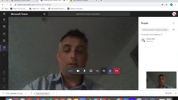 Using MS Teams instead of zoom