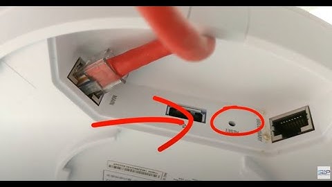 Hoe u het Ubiquiti-toegangspunt terugzet naar de fabrieksinstellingen