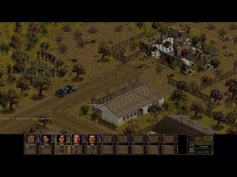 02 Jagged Alliance 2 1.13 EXPERT. Первый бой и азы правильной прокачки.