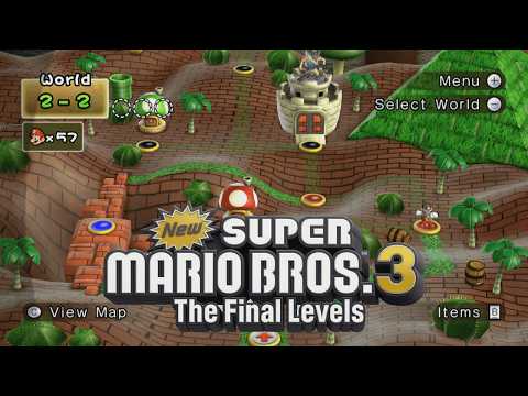 New Super Mario Bros.3 The Final Levels #3 Walkthrough 100%