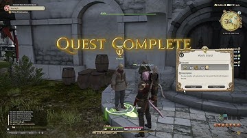 Final Fantasy XIV: First Main Story Playthrough - Part 5 (Reading All NPC Dialogue / Longplay)