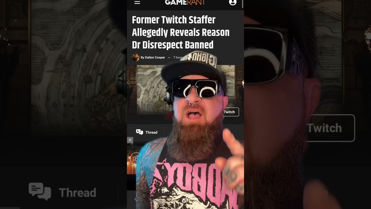 DR. DISRESPECT ALLEGATIONS