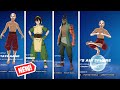 *NEW* Fortnite All Avatar Leaked Skins and Emotes (AANG, KATARA,ZUKO, APOLLO...)