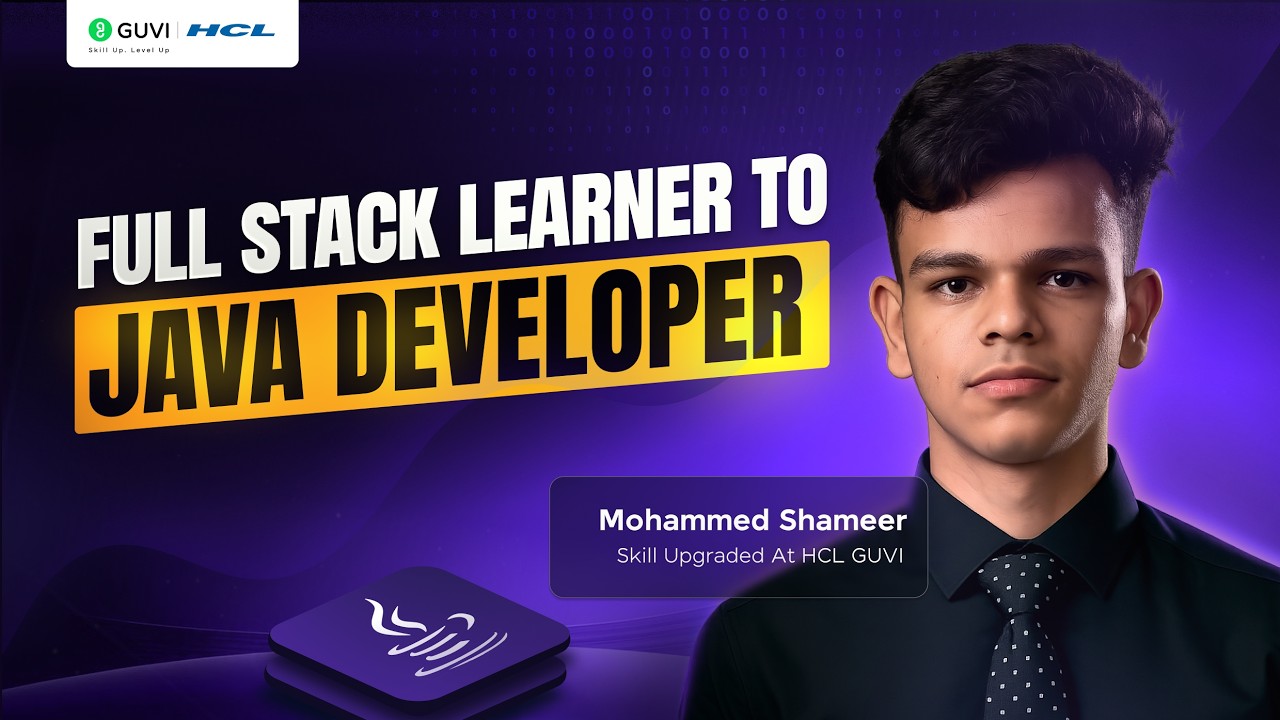 Built Real Projects → Got Placed as a Java Developer 💻 - YouTube