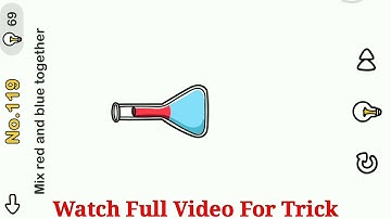 Brain Out Level 124 Mix Red and Blue Together