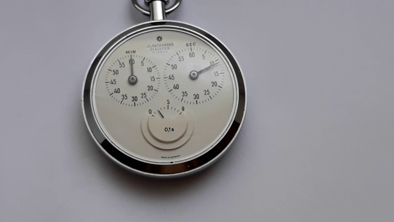 Junghans Meister 15 jewels stopwatch