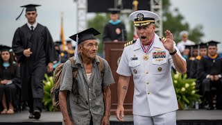 The Homeless Veteran Came to See His Son Graduate — Until Navy Admiral Noticed His Tattoo and Froze