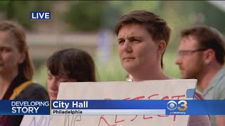Protesters Gather In Philly After US Supreme Court Upholds Travel Ban