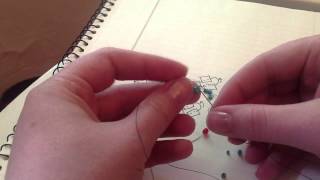 Flat Odd-Count Peyote Stitching - Stitching Tutorial