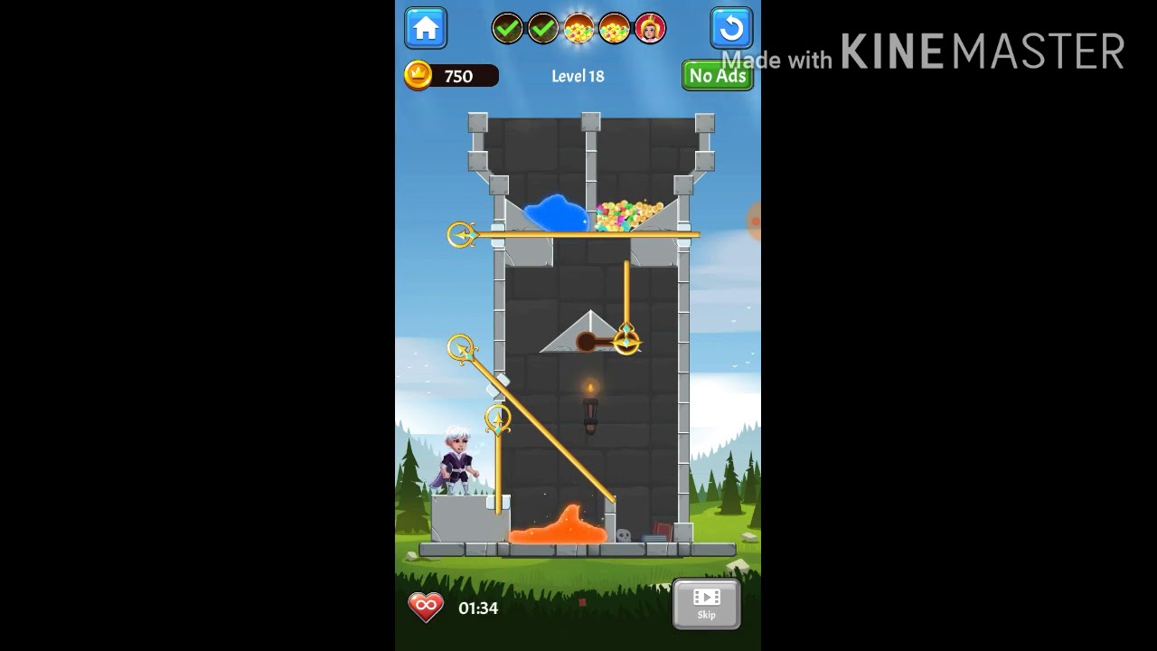 Hero Rescue pull the Pin games