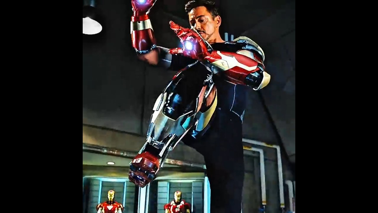 " I ain't Scared of you "☠️ #ironman #tony
