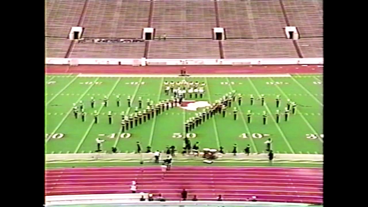 Sudan High School 1995 UIL 1A State Marching Band Contest YouTube