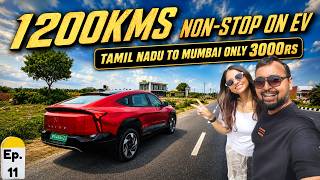 Ep. 11 | Non-Stop 1200Kms On XEV 9e - TAMIL NADU to MUMBAI In 3000Rs Only 😱 South Family Trip Ends ! screenshot 5