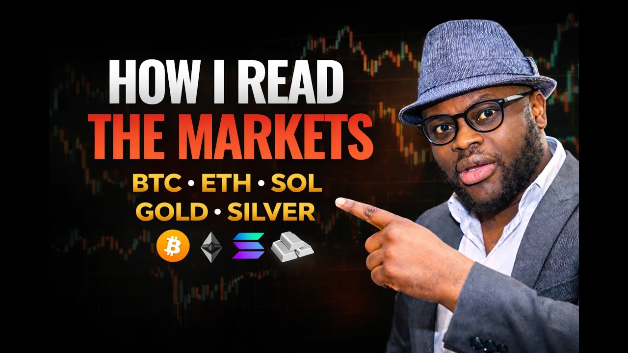 How I Use Market Structure To Read Bitcoin, Ethereum & Solana Alongside Gold & Silver