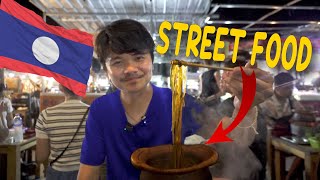 I try Laos Street Food for the first time 🇱🇦