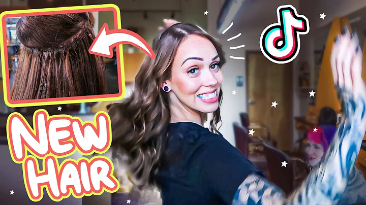 I Got Hair Extensions From Tiktok Star Theresa Van...