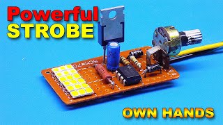 Homemade stroboscope