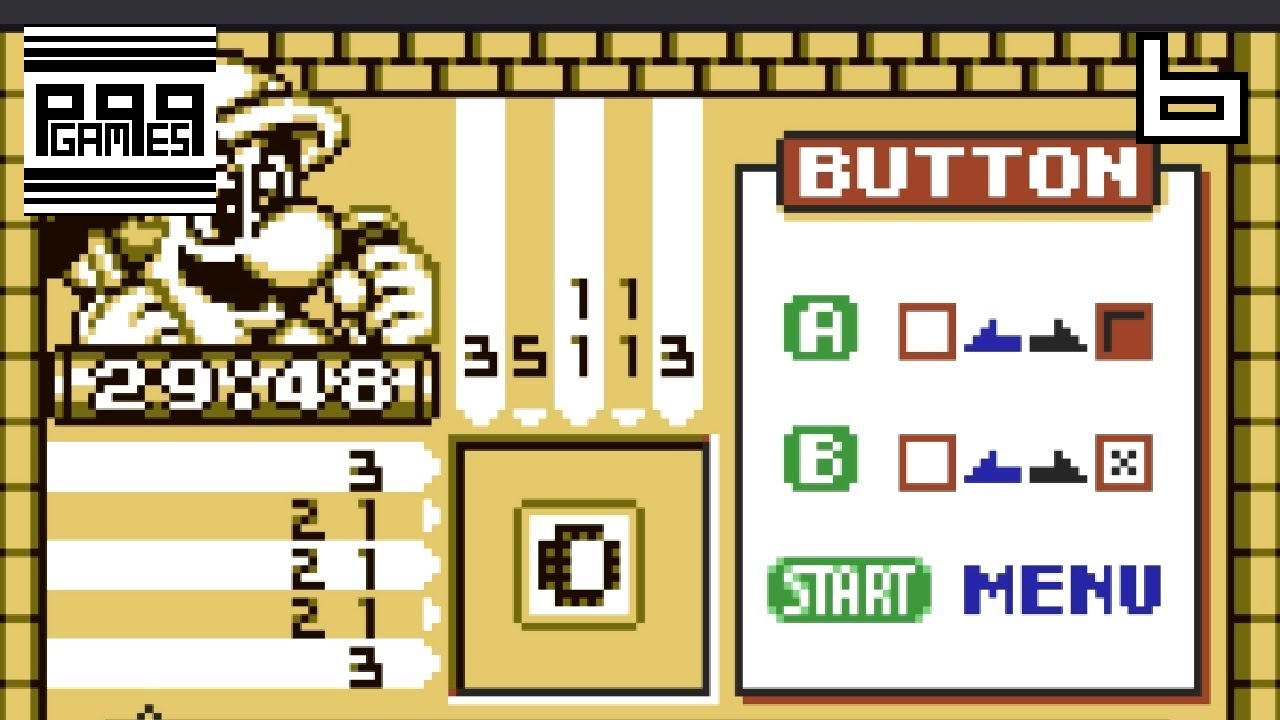 (6 / 193) Mario's Picross [GameBoy] [No Hints] : Easy Picross 1F (O)