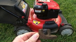 Troy Bilt  Lawn Mower Replacing a Broken Blade Adapter 675 Series - Mar. 7, 2016