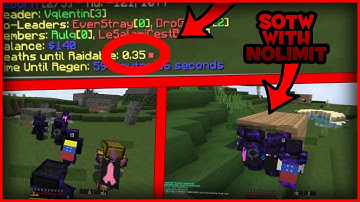 BEST SOTW EVER W/ NOLIMIT (JOINING NOLIMIT) MAKING FACTIONS RAIDABLE - ArcaneHCF [1]