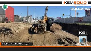 Kemsolid Powered by KEMROC, German Technology for Soil Mixing & Soil Stabilisation.