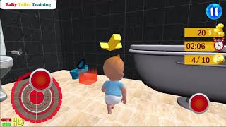 This Is A Way For Children To Learn To Toilet Themselves ! | Baby Toilet Training | Fun Baby Game screenshot 5