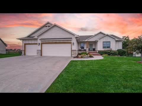 1441 N Shadow Rock Dr, Andover, KS home video tour