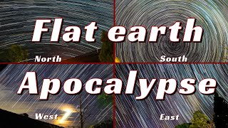 The 4 Australian star trails of the flat earth apocalypse