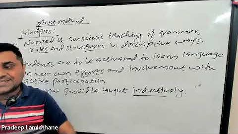 TSC  English Class : Direct Method of Language Teaching :: Call us For Admission : 9745666611