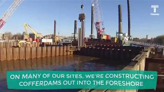 Londons Super Sewer What Is A Cofferdam?