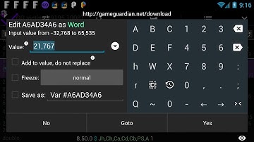 Work without root via 2Face - GameGuardian