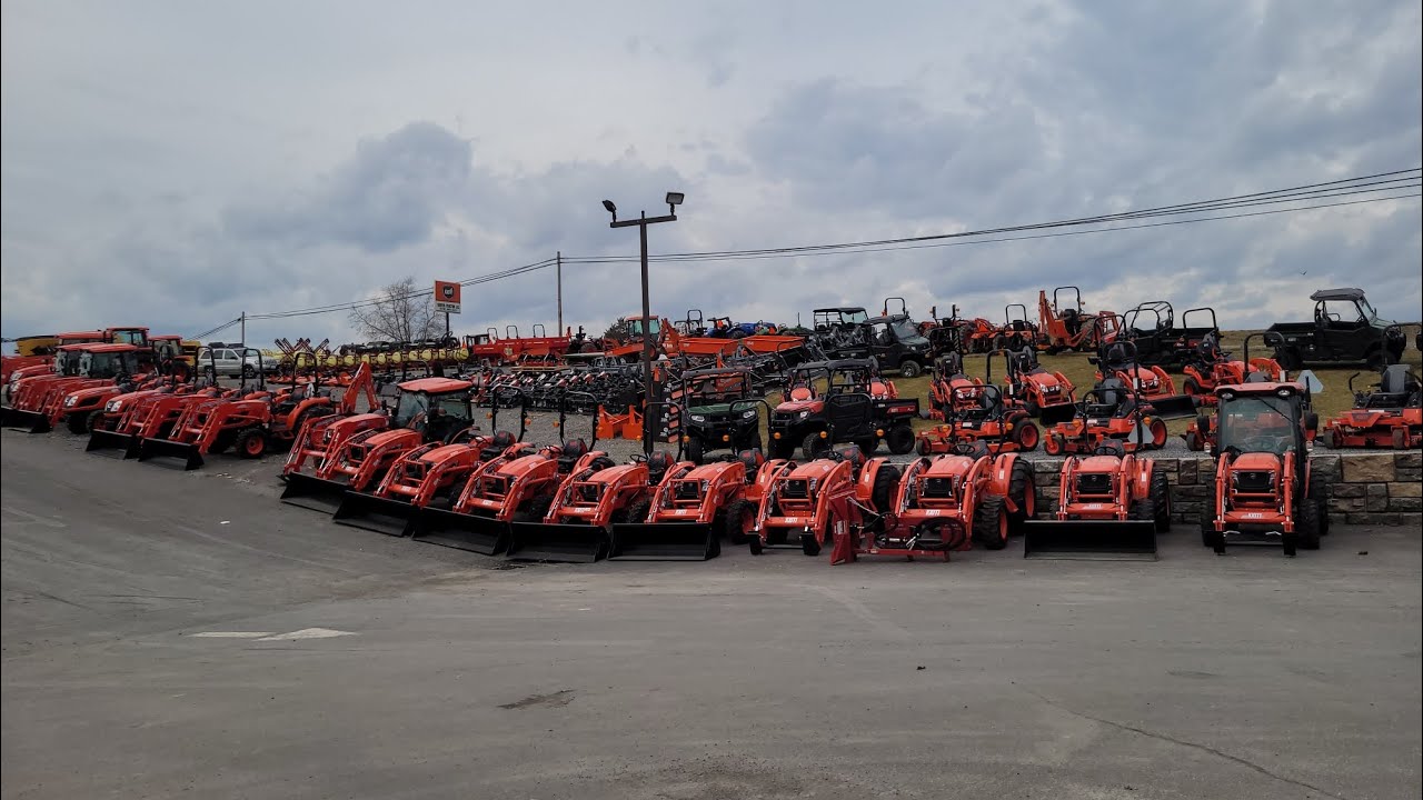 Hoover Tractor, Kioti dealership walkabout farm tractor equipment 