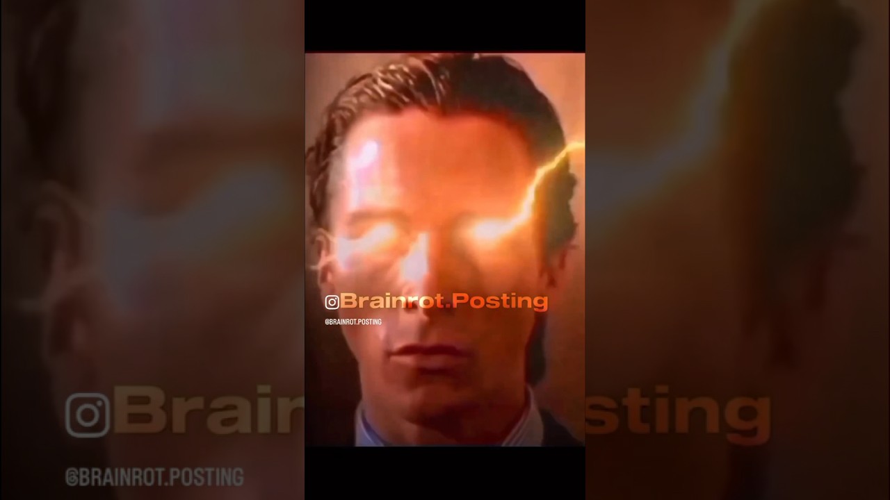 Patrick Bateman Joker Lightning Eyes 