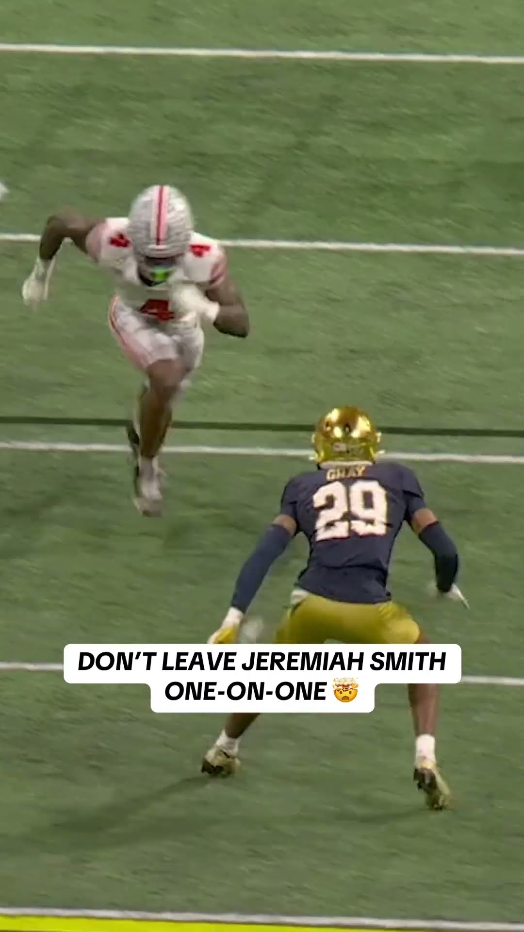 Jeremiah Smith with the big time play ?