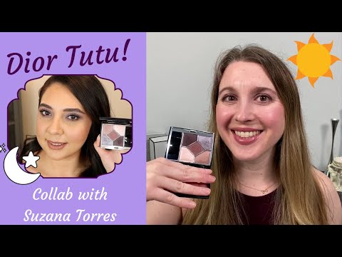 DIOR 5 COULEURS COUTURE EYESHADOW QUINT 769 TUTU | Collab w/Suzana Torres | Swatches, Thoughts, Look