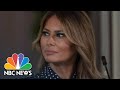 Melania Trump Cancels Appearance At Pennsylvania Rally Due To Cough | NBC Nightly News