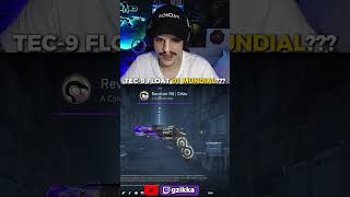 Tec-9 Float 01 Mundial? #gzikka #cs2 #cs2moments #cs2memes #cs2clips