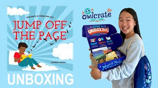 #OwlcrateJr Unboxing for July 2022 Owlcrate Jr :: Jump Off The Page! :: Middle Grade Books