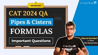 #CAT2024 Pipe & Cisterns Formulas  - Important Questions 🔴 By 4-Time CAT 100%iler by Cracku - MBA CAT Preparation 413 views 2 months ago 12 minutes, 25 seconds