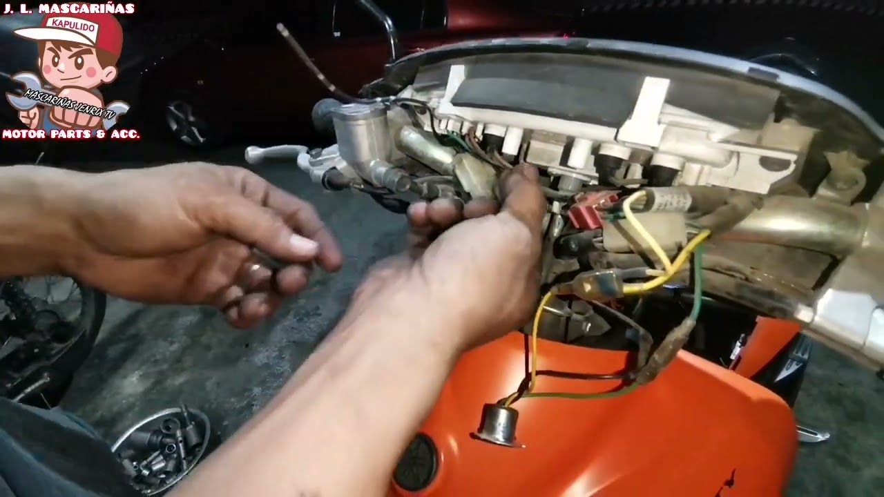 PAANO GAWING BATTERY OPERATED ANG HEADLIGHT NG MIO TUTORIAL WIRING