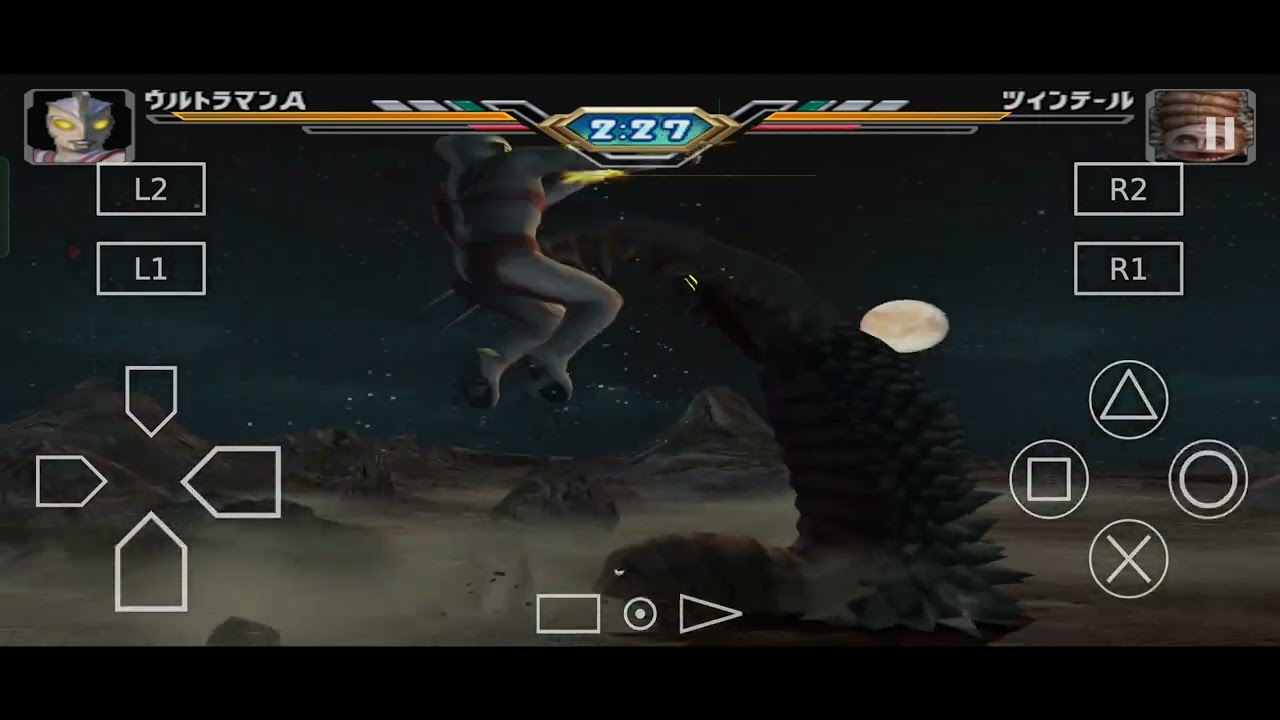 Ultraman Ace VS Twin tail Ultraman fightin gevolution3