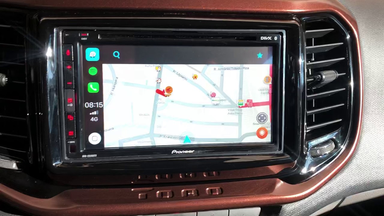 Fiat Toro 2019 - Central Pioneer AVH Z5280TV - ArtsomAuto